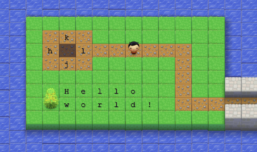 Vim Adventures 界面
